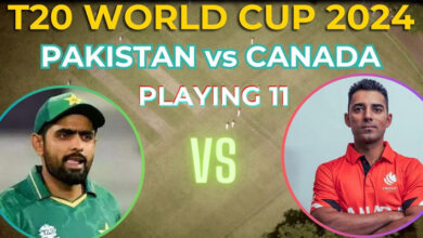 Canada Vs Pakistan T20