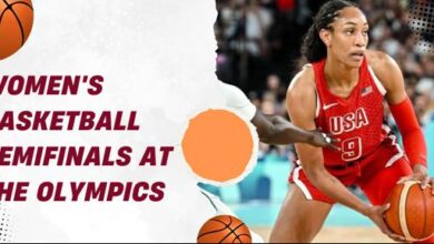 Women's basketball semifinals at the Olympics