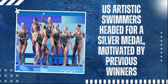 US artistic swimmers headed for a silver medal