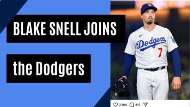 Blake Snell Joins the Dodgers