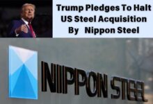 Trump Pledges To Halt US Steel Acquisition By Nippon Steel