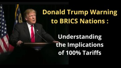 Donald Trump Warning to BRICS Nations